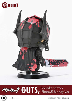 Statua Berserk: Guts Berserker Armor (Phase 3) Bloody Ver. Cutie1 - 12 cm - Prime 1 Studio - Statue