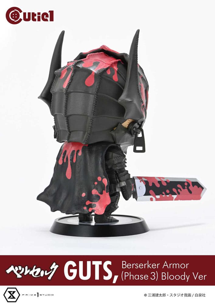 Statua Berserk: Guts Berserker Armor (Phase 3) Bloody Ver. Cutie1 - 12 cm - Prime 1 Studio - Statue
