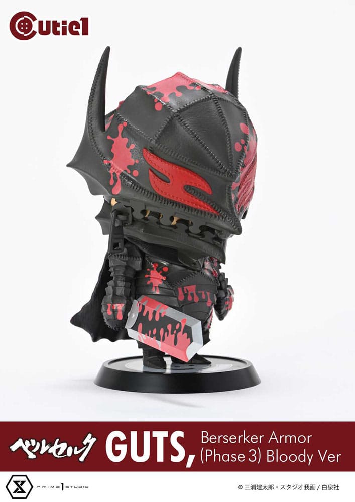 Statua Berserk: Guts Berserker Armor (Phase 3) Bloody Ver. Cutie1 - 12 cm - Prime 1 Studio - Statue