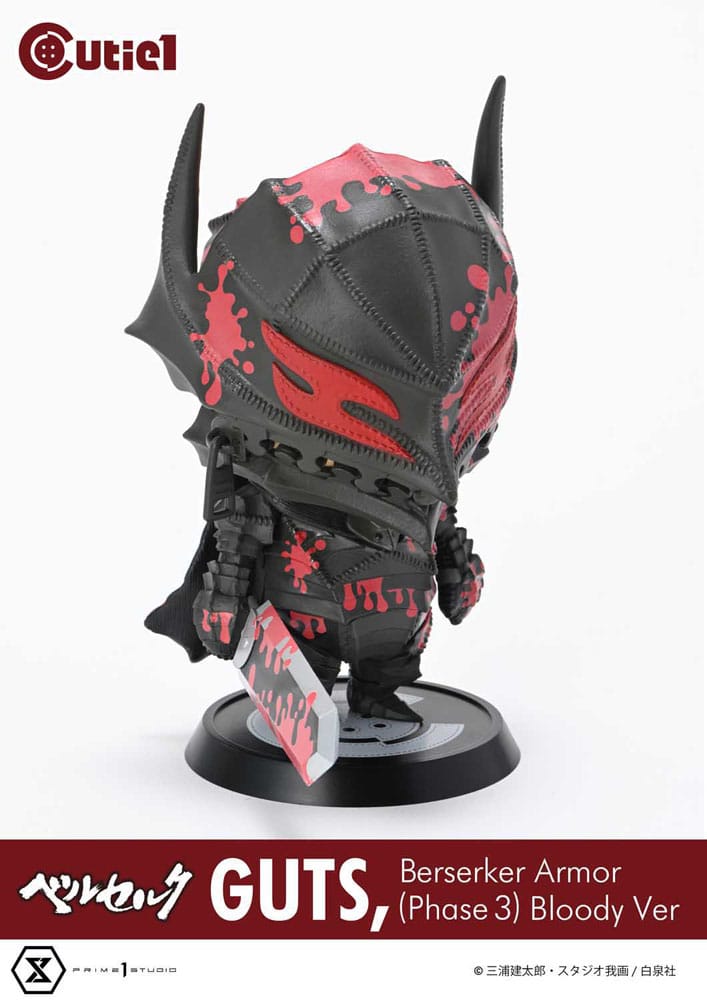Statua Berserk: Guts Berserker Armor (Phase 3) Bloody Ver. Cutie1 - 12 cm - Prime 1 Studio - Statue