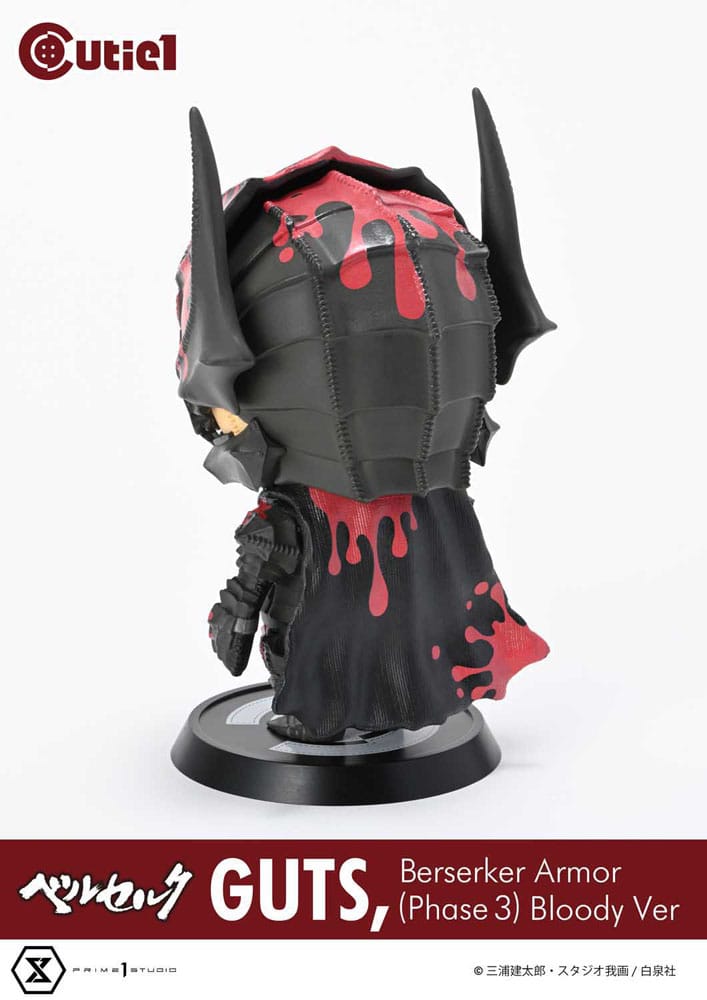 Statua Berserk: Guts Berserker Armor (Phase 3) Bloody Ver. Cutie1 - 12 cm - Prime 1 Studio - Statue