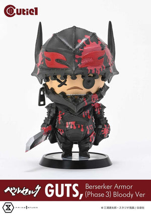 Statua Berserk: Guts Berserker Armor (Phase 3) Bloody Ver. Cutie1 - 12 cm - Prime 1 Studio - Statue