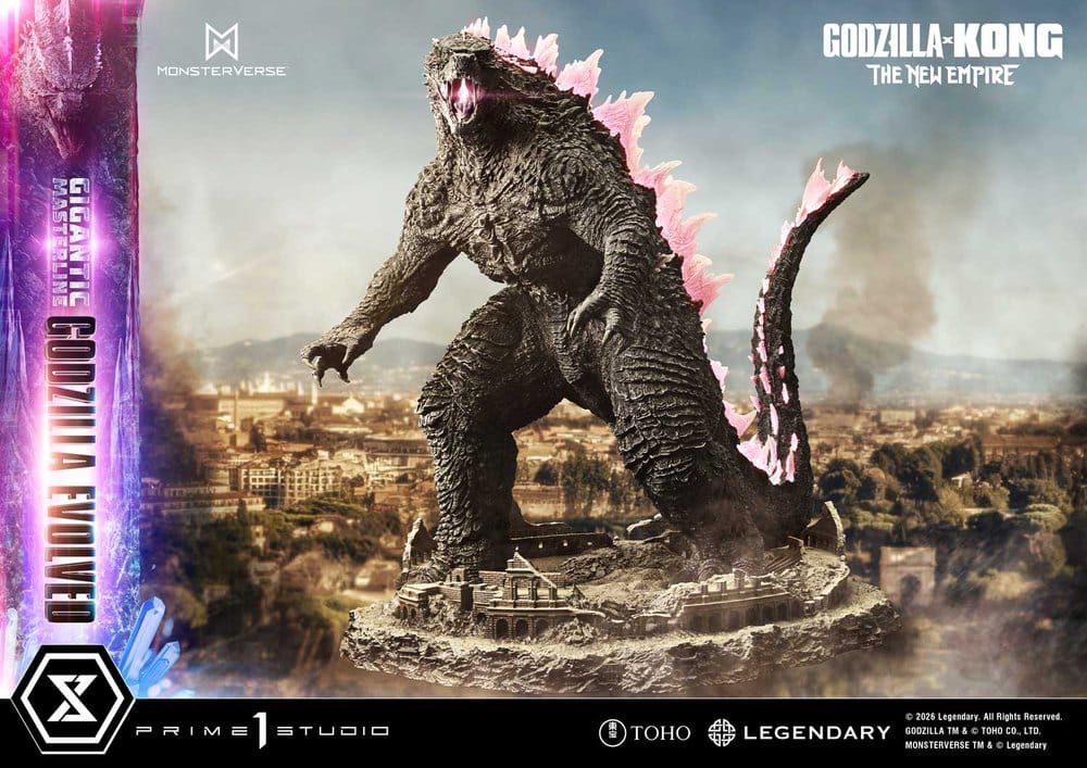 [PREORDINE] Godzilla x Kong: The New Empire - Statua Godzilla Evolved Gigantic Masterline 93 cm - Prime 1 Studio - Statue
