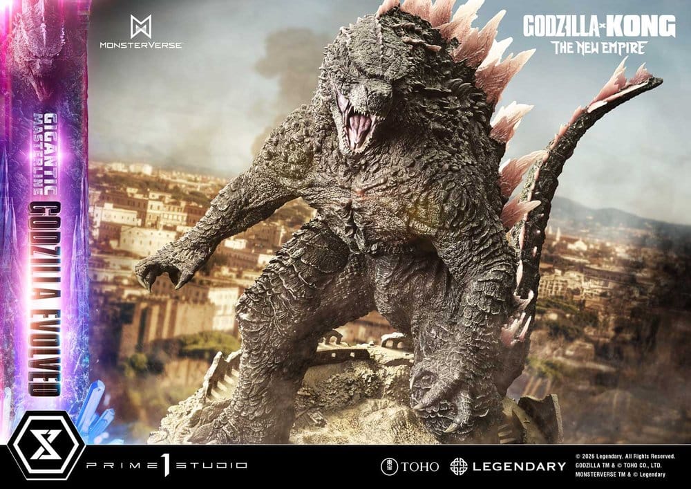 [PREORDINE] Godzilla x Kong: The New Empire - Statua Godzilla Evolved Gigantic Masterline 93 cm - Prime 1 Studio - Statue