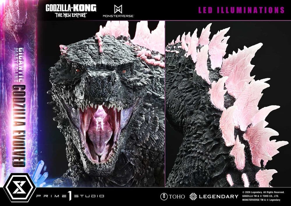 [PREORDINE] Godzilla x Kong: The New Empire - Statua Godzilla Evolved Gigantic Masterline 93 cm - Prime 1 Studio - Statue