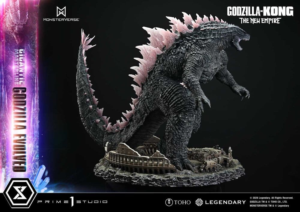 [PREORDINE] Godzilla x Kong: The New Empire - Statua Godzilla Evolved Gigantic Masterline 93 cm - Prime 1 Studio - Statue