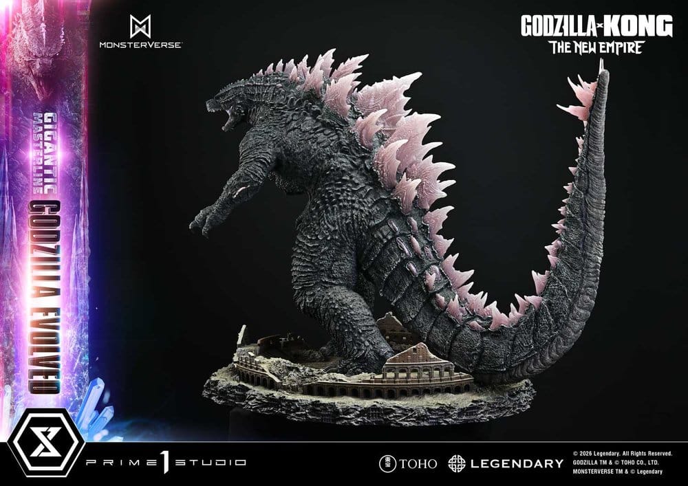 [PREORDINE] Godzilla x Kong: The New Empire - Statua Godzilla Evolved Gigantic Masterline 93 cm - Prime 1 Studio - Statue