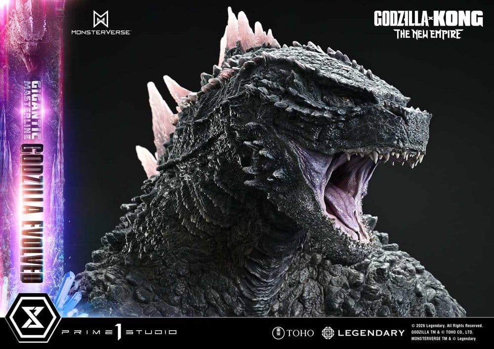 [PREORDINE] Godzilla x Kong: The New Empire - Statua Godzilla Evolved Gigantic Masterline 93 cm - Prime 1 Studio - Statue