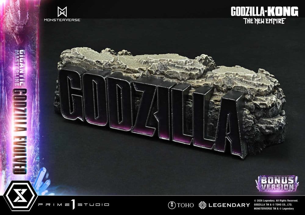 [PREORDINE] Godzilla x Kong: The New Empire - Statua Gigante Godzilla Evolved Bonus Ver. 93 cm - Prime 1 Studio - Statue