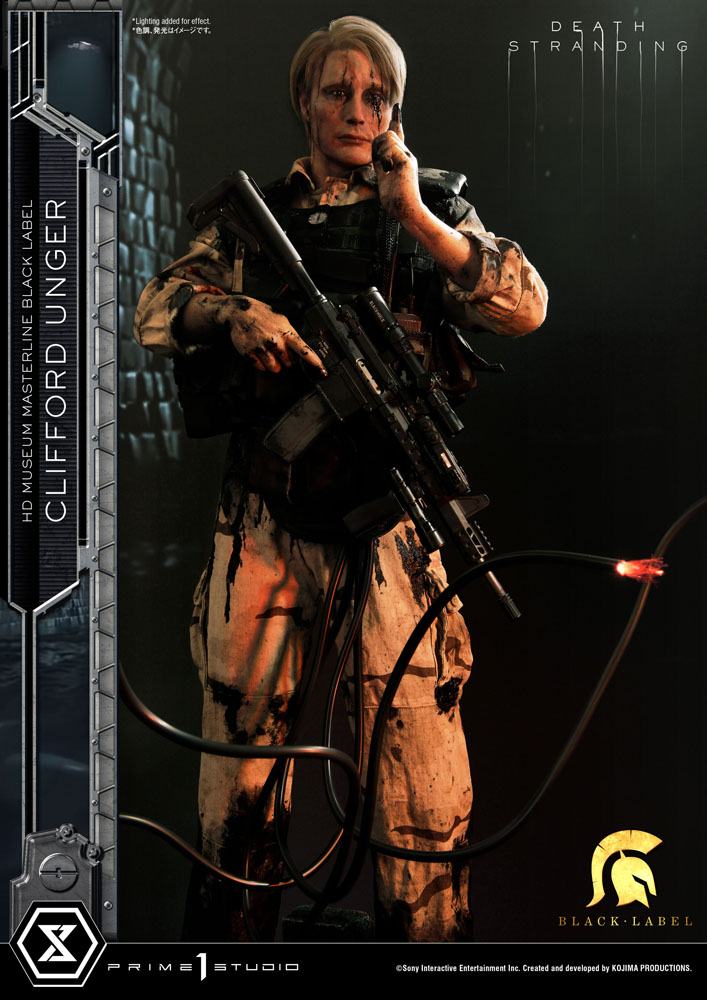 Statua Death Stranding 1/2 Clifford Unger Black Label 103 cm - Prime 1 Studio - Statue