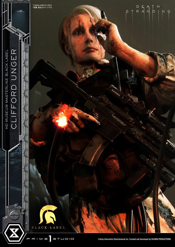 Statua Death Stranding 1/2 Clifford Unger Black Label 103 cm - Prime 1 Studio - Statue