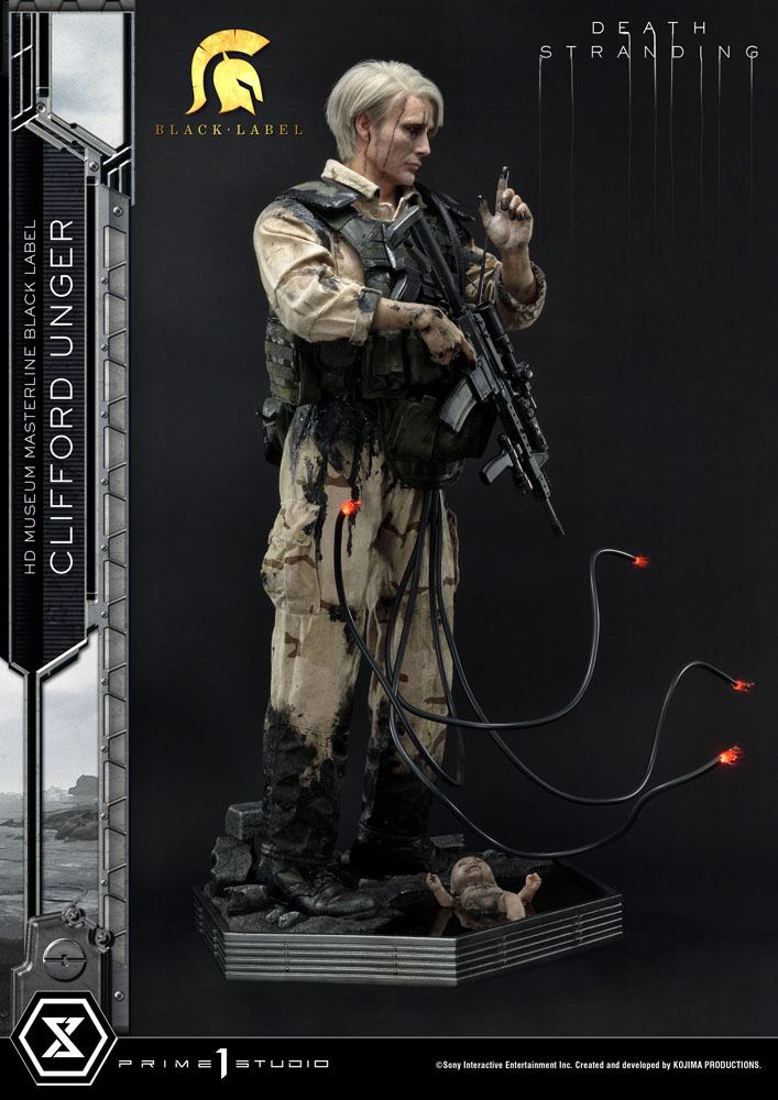 Statua Death Stranding 1/2 Clifford Unger Black Label 103 cm - Prime 1 Studio - Statue