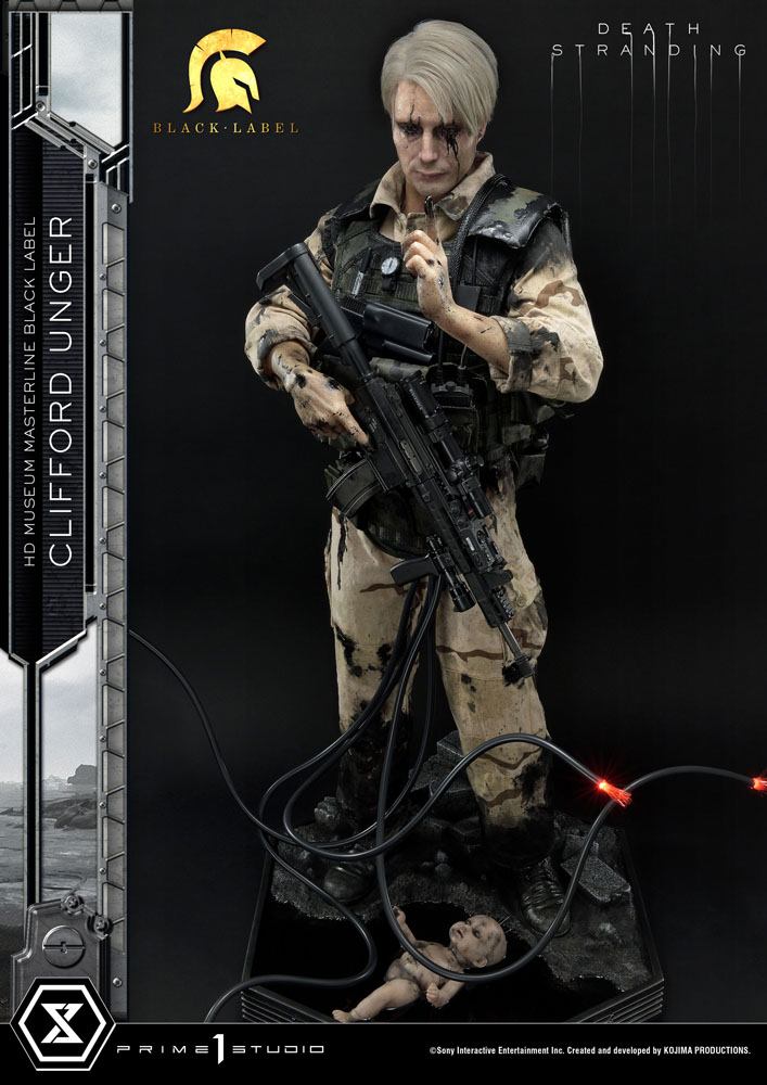 Statua Death Stranding 1/2 Clifford Unger Black Label 103 cm - Prime 1 Studio - Statue