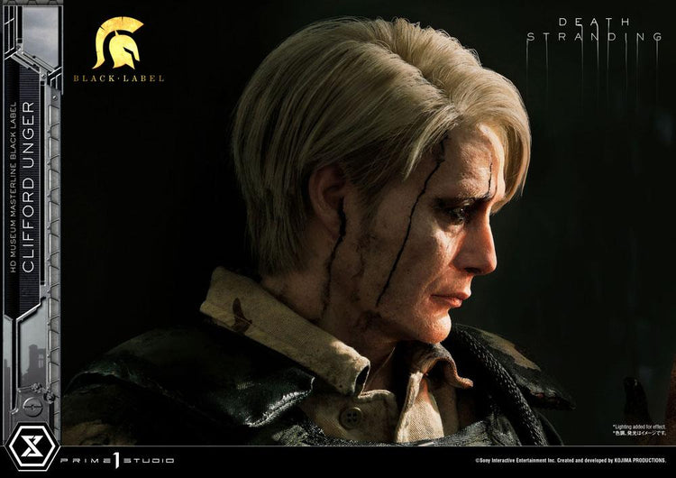 Statua Death Stranding 1/2 Clifford Unger Black Label 103 cm - Prime 1 Studio - Statue