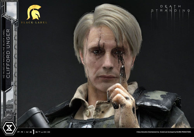 Statua Death Stranding 1/2 Clifford Unger Black Label 103 cm - Prime 1 Studio - Statue
