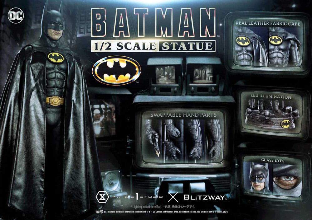 [PREORDINE] Statua Batman 1/2 Batman 1989 - 106 cm - Prime 1 Studio - Statue