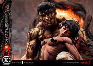 [PREORDINE] Statua Berserk Ultimate Legacy Art Kentaro Miura 1/4 Guts & Casca 72 cm - Prime 1 Studio - Statue