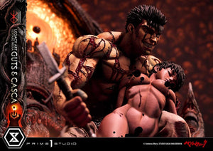[PREORDINE] Statua Berserk Ultimate Legacy Art Kentaro Miura Guts & Casca Bonus Version 72 cm - Prime 1 Studio - Statue