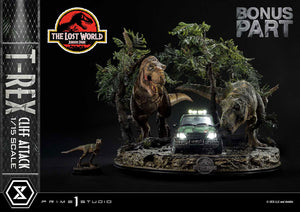 [PREORDINE] Jurassic World: The Lost World - Statua T-Rex Cliff Attack Bonus Version 53 cm - Prime 1 Studio - Statue