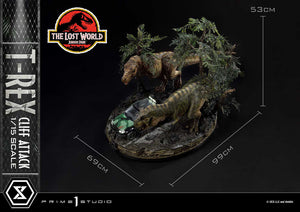 [PREORDINE] Jurassic World: The Lost World - Statua T-Rex Cliff Attack Bonus Version 53 cm - Prime 1 Studio - Statue