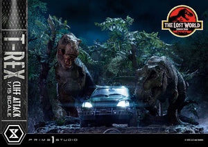 [PREORDINE] Jurassic World: The Lost World - Statua T-Rex Cliff Attack Bonus Version 53 cm - Prime 1 Studio - Statue