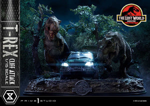 [PREORDINE] Jurassic World: The Lost World - Statua T-Rex Cliff Attack Bonus Version 53 cm - Prime 1 Studio - Statue