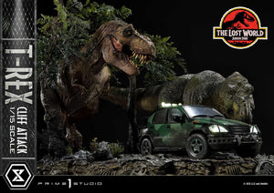 [PREORDINE] Jurassic World: The Lost World - Statua T-Rex Cliff Attack Bonus Version 53 cm - Prime 1 Studio - Statue
