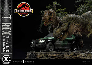 [PREORDINE] Jurassic World: The Lost World - Statua T-Rex Cliff Attack Bonus Version 53 cm - Prime 1 Studio - Statue