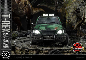 [PREORDINE] Jurassic World: The Lost World - Statua T-Rex Cliff Attack Bonus Version 53 cm - Prime 1 Studio - Statue