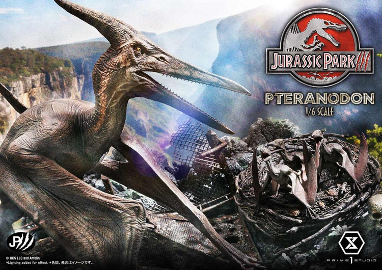 [PREORDINE] Jurassic Park III Legacy Museum Collection Statua 1/6 Pteranodon 68 cm - Prime 1 Studio - Statue