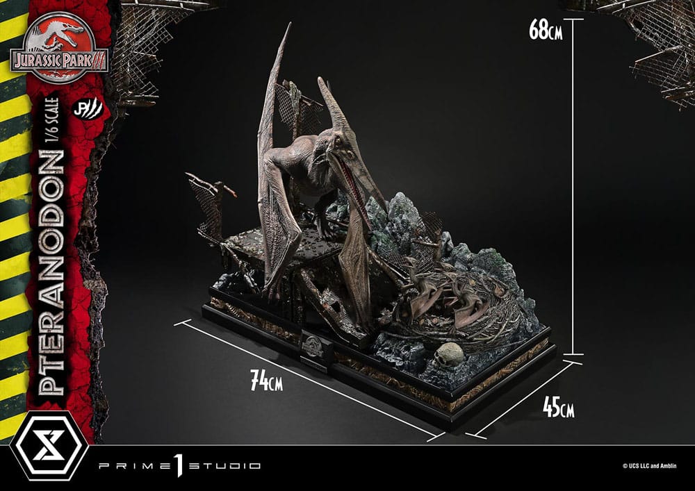 [PREORDINE] Jurassic Park III Legacy Museum Collection Statua 1/6 Pteranodon 68 cm - Prime 1 Studio - Statue