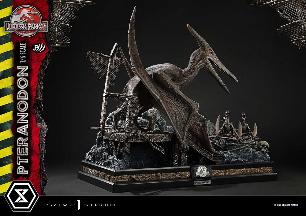 [PREORDINE] Jurassic Park III Legacy Museum Collection Statua 1/6 Pteranodon 68 cm - Prime 1 Studio - Statue