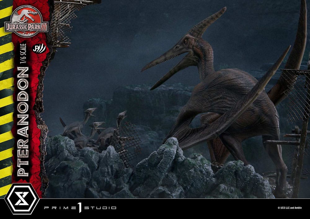 [PREORDINE] Jurassic Park III Legacy Museum Collection Statua 1/6 Pteranodon 68 cm - Prime 1 Studio - Statue