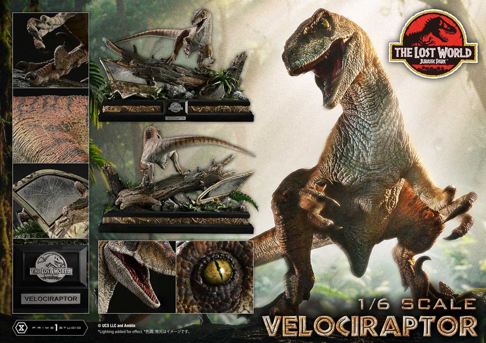 [PREORDINE] Jurassic Park II - Legacy Museum Collection Statua 1/6 Velociraptor 41 cm - Prime 1 Studio - Statue