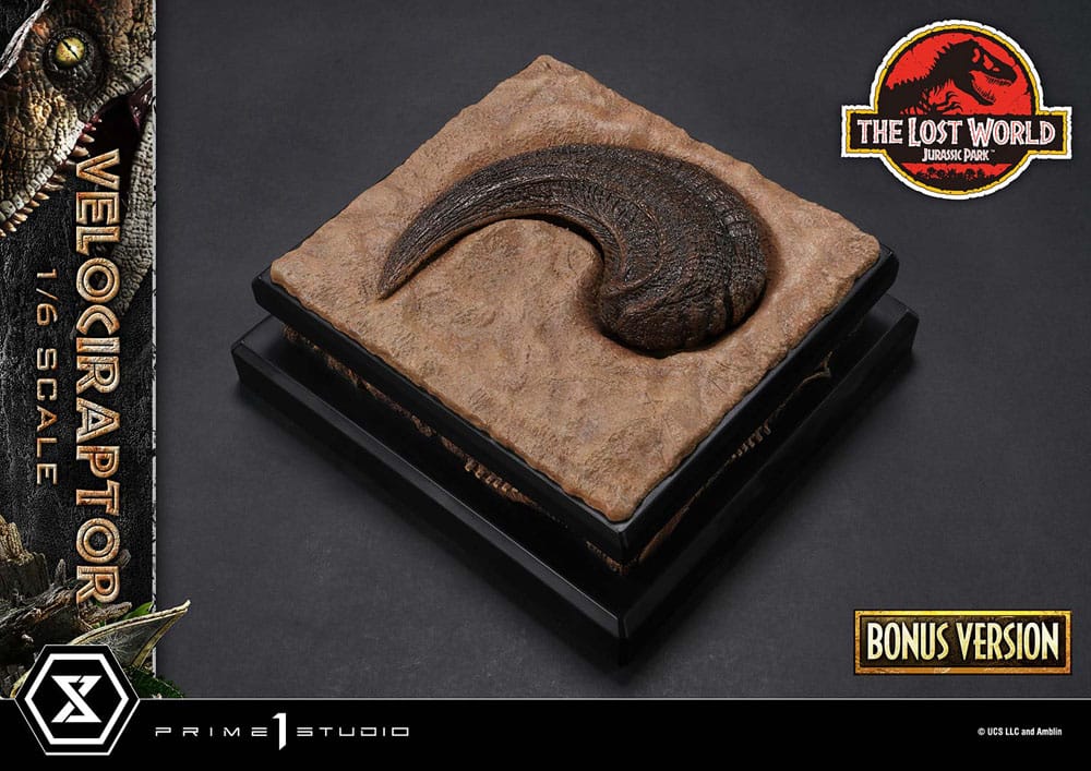 [PREORDINE] Jurassic Park II Legacy Museum Collection Statua 1/6 Velociraptor Bonus Version 41 cm - Prime 1 Studio - Statue