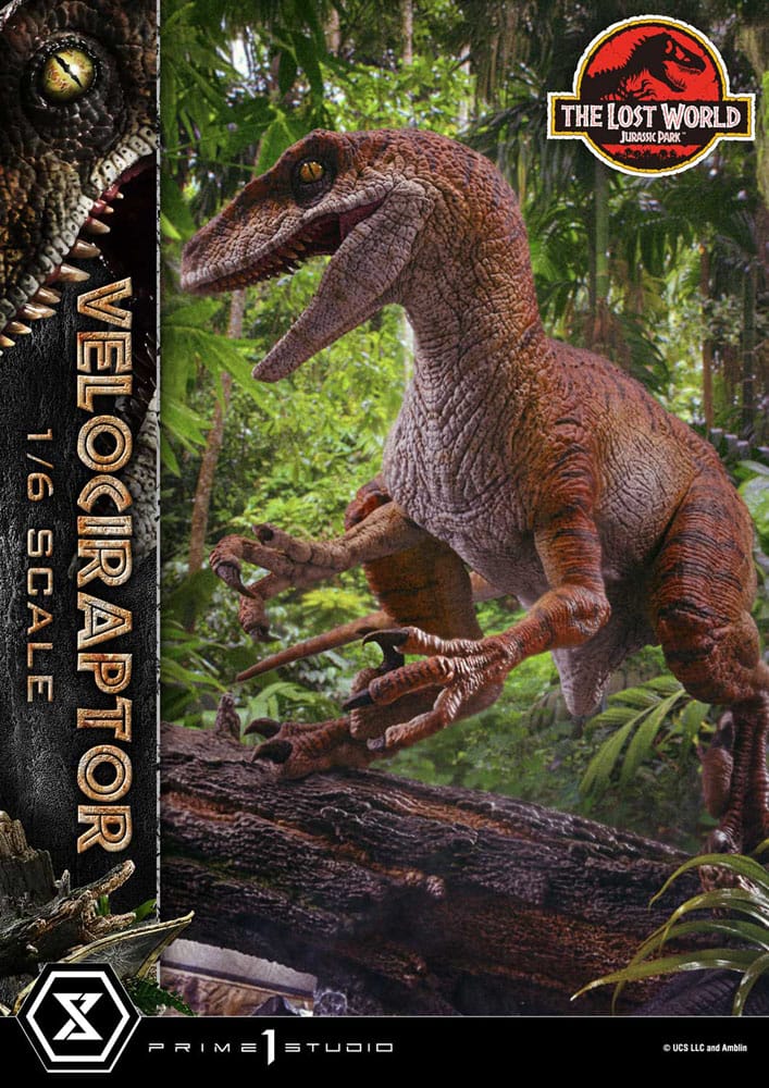 [PREORDINE] Jurassic Park II Legacy Museum Collection Statua 1/6 Velociraptor Bonus Version 41 cm - Prime 1 Studio - Statue