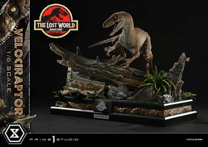 [PREORDINE] Jurassic Park II Legacy Museum Collection Statua 1/6 Velociraptor Bonus Version 41 cm - Prime 1 Studio - Statue