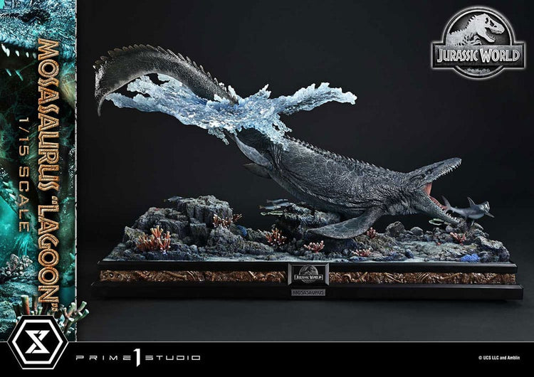[PREORDINE] Jurassic World Legacy Museum Collection Statua 1/15 Mosasaurus "Lagoon" 57 cm - Prime 1 Studio - Statue