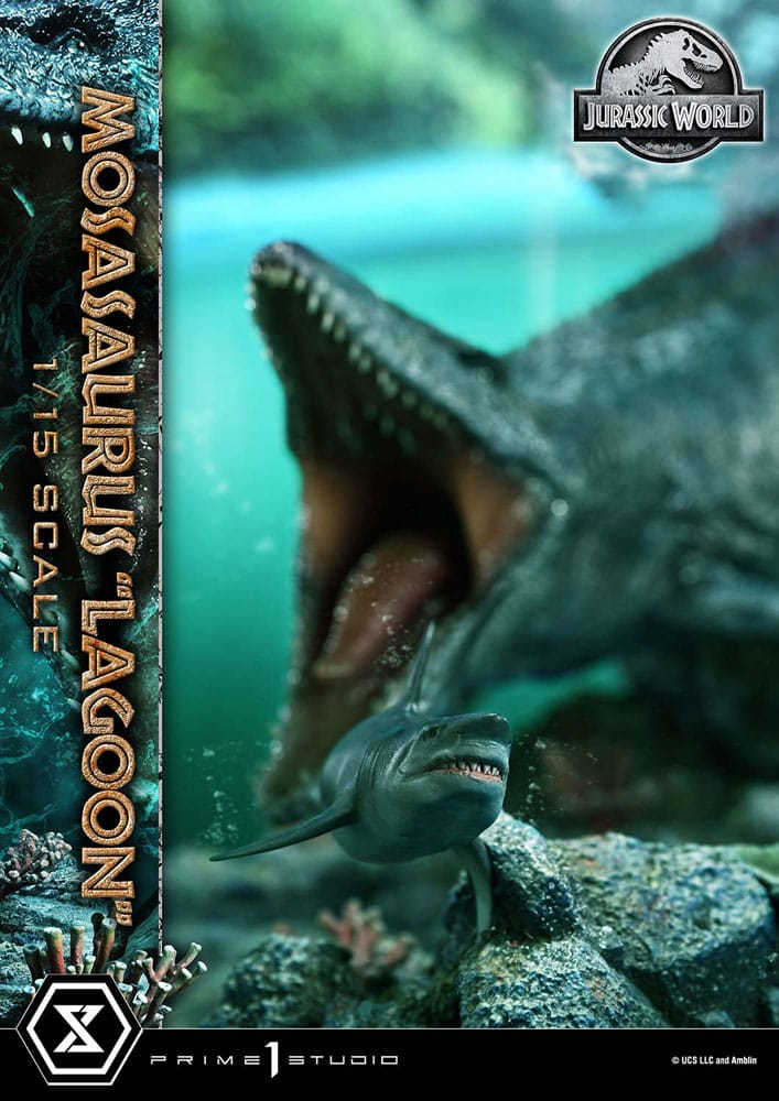 [PREORDINE] Jurassic World Legacy Museum Collection Statua 1/15 Mosasaurus "Lagoon" 57 cm - Prime 1 Studio - Statue