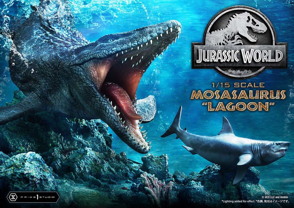 [PREORDINE] Statua Jurassic World Legacy Museum Collection 1/15 Mosasaurus "Lagoon" Bonus Version 57 cm - Prime 1 Studio - Statue