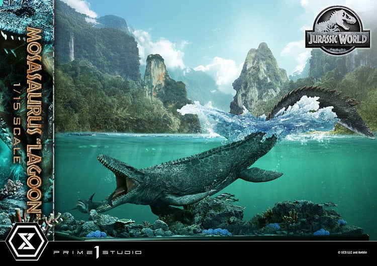[PREORDINE] Statua Jurassic World Legacy Museum Collection 1/15 Mosasaurus "Lagoon" Bonus Version 57 cm - Prime 1 Studio - Statue