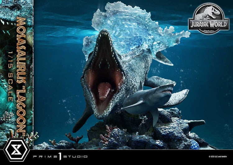 [PREORDINE] Statua Jurassic World Legacy Museum Collection 1/15 Mosasaurus "Lagoon" Bonus Version 57 cm - Prime 1 Studio - Statue