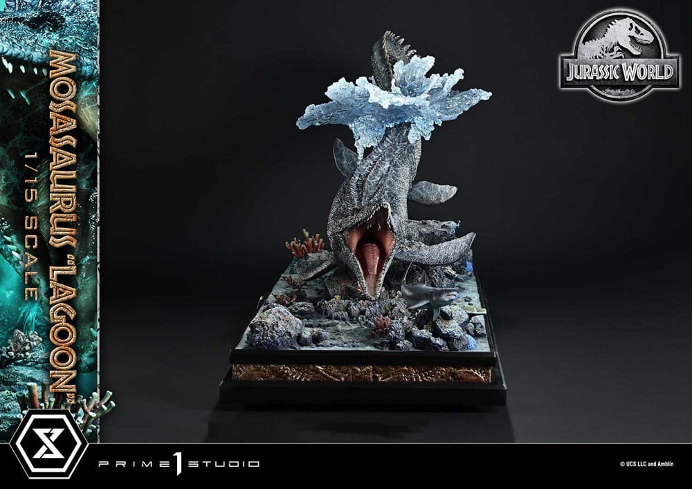 [PREORDINE] Statua Jurassic World Legacy Museum Collection 1/15 Mosasaurus "Lagoon" Bonus Version 57 cm - Prime 1 Studio - Statue