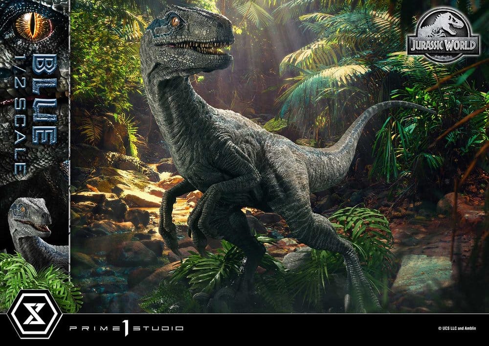[PREORDINE] Jurassic World: Fallen Kingdom - Statua Blue 1/2 Legacy Museum Collection 88 cm - Prime 1 Studio - Statue