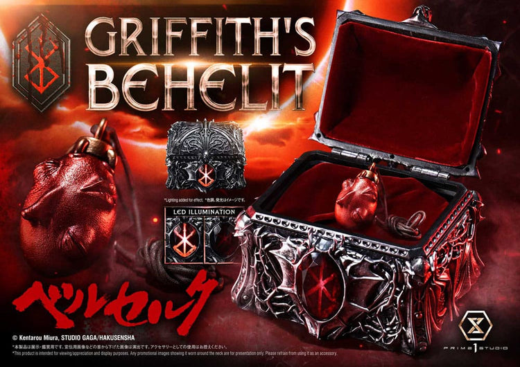 [PREORDINE] Statua Life Size Berserk - Behelit di Griffith 6 cm - Prime 1 Studio - Statue