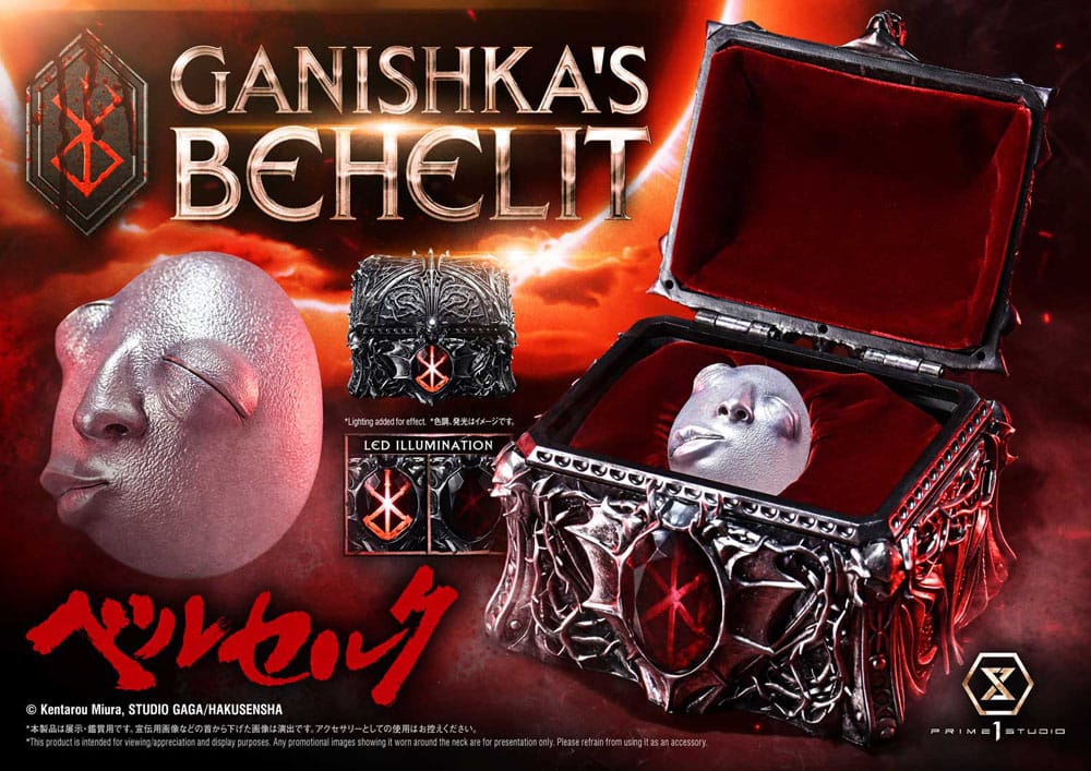 [PREORDINE] Statua Berserk Life Scale - Behelit di Ganishka 8 cm - Prime 1 Studio - Statue