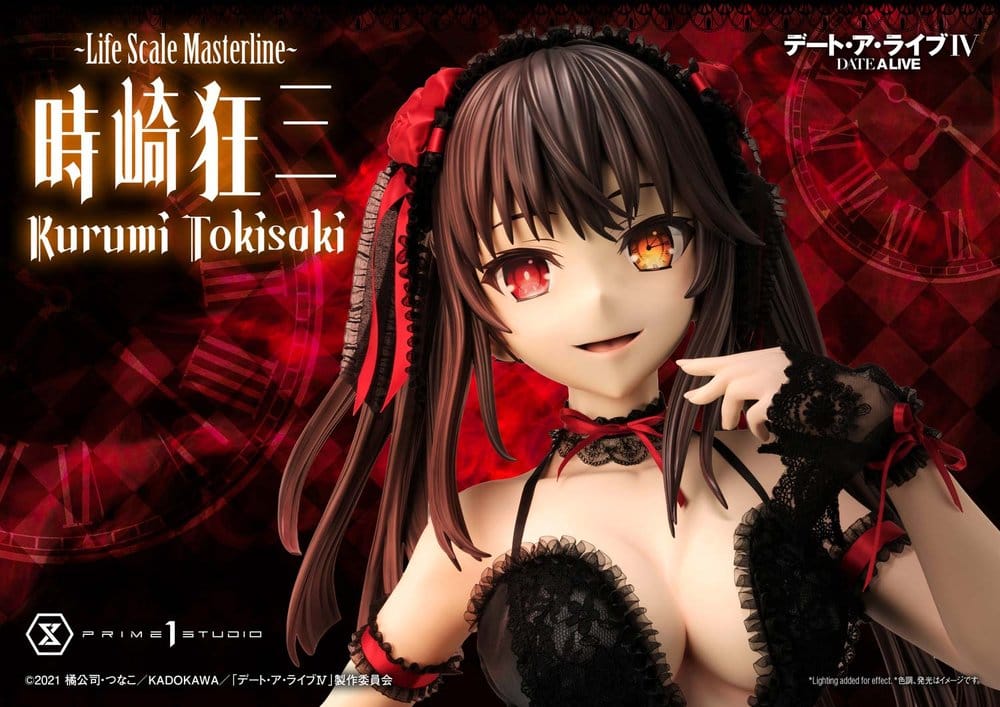 [PREORDINE] Date A Live Statua Masterline Kurumi Tokisaki 162 cm - Prime 1 Studio - Statue