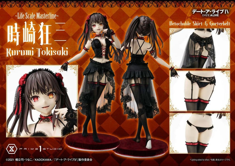 [PREORDINE] Date A Live Statua Masterline Kurumi Tokisaki 162 cm - Prime 1 Studio - Statue