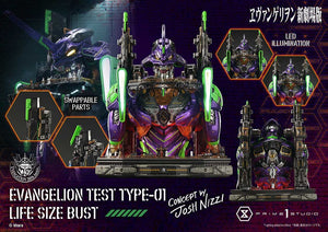 [PREORDINE] Busto 1/1 Neon Genesis Evangelion Test Type-01 (Concept by Josh Nizzi) 86 cm - Prime 1 Studio - Busti 1/1 a grandezza naturale