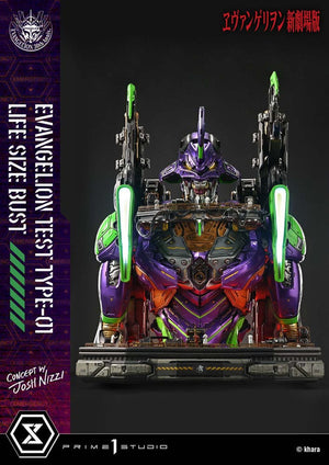 [PREORDINE] Busto 1/1 Neon Genesis Evangelion Test Type-01 (Concept by Josh Nizzi) 86 cm - Prime 1 Studio - Busti 1/1 a grandezza naturale